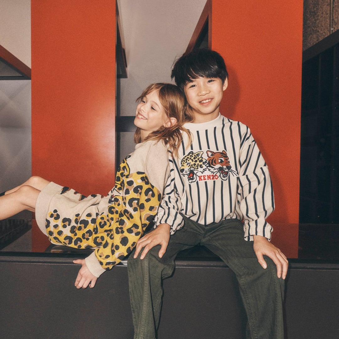 Image of kids Kenzo models